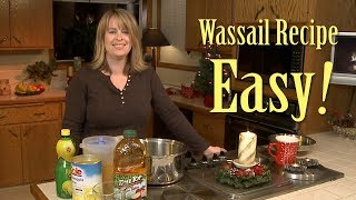 How to Make Fireside Wassail An Easy NonAlcholic Christmas Punch Recipe [upl. by Nelon530]