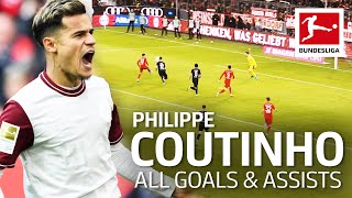 Philippe Coutinho  All Goals And Assists 201920 [upl. by Mattson]