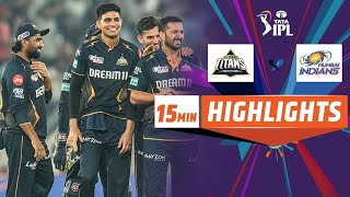 Mi vs GT pil highlights 2024ipl match highlights 2024 match nomber five viral ipl [upl. by Scrivens]