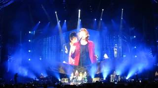 The Rolling Stones  Angie live Tele2 arena Stockholm 2014 [upl. by Neras]