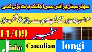 🌄👍solar panels price in Pakistan today 2024lungi solar Canadian solar jinko solar [upl. by Dixie]