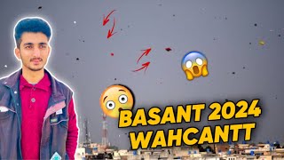 Wahcantt basant 2024 🥵❤️  Unexpected kites 🪁  Shahzaib vlogs [upl. by Downing]