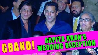 Arpita Khan’s Grand Wedding Reception [upl. by Adimra842]