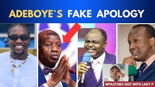 PASTOR ENOCH ADEBOYE APOLOGIZED OVER IF YOU ARE NOT A TITHER YOU WILL NOT MAKE HEAVEN [upl. by Jyoti508]