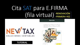 Firma electronica Cita SAT fila virtual en 2023 confirma tu cita Devolución de impuestos 10000 [upl. by Eugenides]