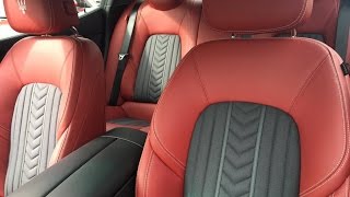 2016 Maserati Ghibli S wErmenegildo Zegna Interior [upl. by Ahsilad410]