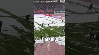 It Snowed On The Field So They Did This fczoffiziell [upl. by Pedaias]