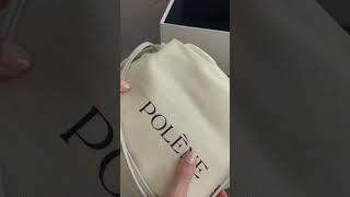 Polene Paris Beri unboxing 🤍 polene poleneparis poleneparishandbag poleneberi poleneparisberi [upl. by Lussi]