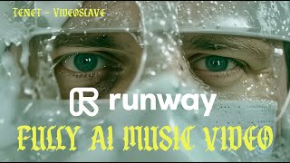 Tenet  VIDEOSLAVE Official RunwayML Gen 3 Music Video [upl. by Strenta129]