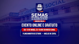 CONCURSO SEMAS NOVA IGUAÇURJ PLANEJAMENTO DE ESTUDOS  LANÇAMENTO DO CURSO [upl. by Ailuig]