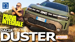 DACIA DUSTER 2024 4x4 EXTREME Mild Hybrid  PROVA INTEGRALE in offroad consumi abitacolo come va [upl. by Aisor]