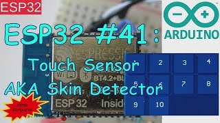 ESP32 41 Touch Sensor 300 Neo Pixel Skin Detector  ESP32 Giveaway [upl. by Gnut688]