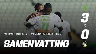 CERCLE BRUGGEOLYMPIC CHARLEROI  SEIZOEN 20242025  SamenvattingHighlights [upl. by Marlyn]