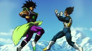 Vegeta vs Broly Full Fight  Dub [upl. by Ozneral]