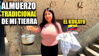 PREPARE  EL KUKAYO  UN ALMUERZO TRADICIONAL DE ECUADOR [upl. by Ddahc]