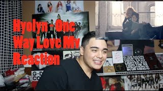 Hyolyn  One Way Love Mv Reaction [upl. by Sletten712]