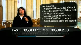 Quick Tip  Past Recollection Recorded [upl. by Hafital]