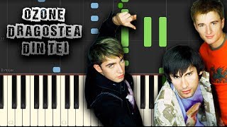 Ozone  Dragostea Din Tei Numa Numa  Piano Tutorial Synthesia Download MIDI  PDF Scores [upl. by Lydnek]