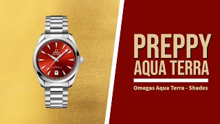 Omega Aqua Terra Shades  Downsized upscale preppy stunner of a watch [upl. by Edrahc]