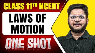 LAWS OF MOTION in 1 Shot  FULL Chapter Coverage ConceptsPYQs  Class 11th Physics [upl. by Manup]