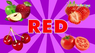 Learn Red Color of Childrens Song  Sign Language  Color Red [upl. by Stalder775]