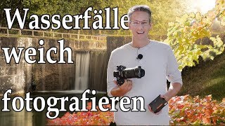 FOTOGRAFIEREN LERNEN 20 🌊📸 Wasserfall weich  variabler ND Filter [upl. by Edita]