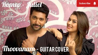 Thoovanam  Romeo Juliet  Guitar Cover by Tejas jagdale [upl. by Amzaj194]