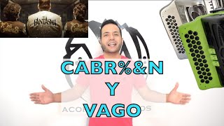 Carbón Y Vago Los Dos Carnales Tutorial de Acordeón [upl. by Gnoc]