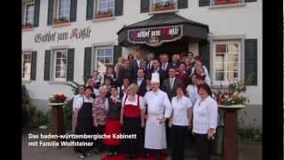 Hotel Gasthof zum Rössle begrüßt Ministerpräsident Winfried Kretschmann [upl. by Onairda]