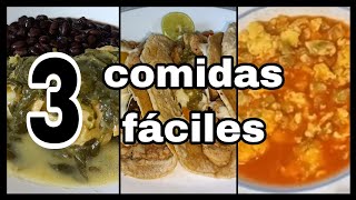 Comidas Fáciles  Comidas Económicas parati viral fypシ [upl. by Naujud498]