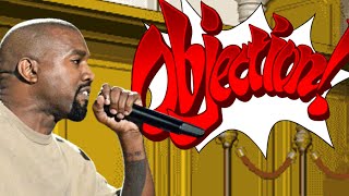 Kanye West in Ace Attorney Olive Delights [upl. by Aisel638]