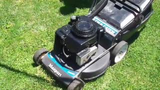 Masport 4 Stroke Lawn mower amp Mulcher [upl. by Tedder603]