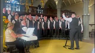 Beaufort Male Choir Cornwall Tour 2024 Concert with Loveny MVC [upl. by Alegre688]