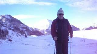 Étang de Lers rando raquettes Ariège Pyrénées [upl. by Etnuhs]