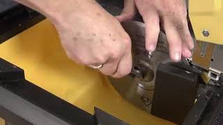 How To Change a Blade In Tile Saw [upl. by Octavia607]