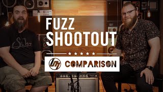 Electro Harmonix vs Wampler vs Suhr  Fuzz Pedal Shootout  Better Music [upl. by Ahsieyt]