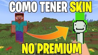 ✅Como TENER TU SKIN en MINECRAFT💎 NO PREMIUM GRATIS🍓 2024 [upl. by Amora]