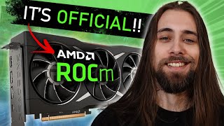 AMD ROCm is COMING and you can now run CUDA on your AMD GPU [upl. by Arras]