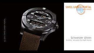 Swiss Uhren Portal  Breitling  Aerospace Evo Night Mission [upl. by Enibas]