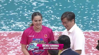 Conference MVP Michele Gumabao’s Awarding Ceremony  2024 PVL Invitational Conference [upl. by Ytomit156]