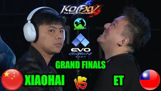 KOF XV 🇨🇳XIAOHAI🇨🇳 🆚 🇹🇼ET🇹🇼 GRAND FINALS EVO JAPAN 2024 [upl. by Niboc]