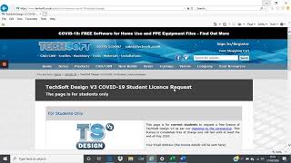 How to get a trial version of Techsoft 2D Design at home [upl. by Etnoled]