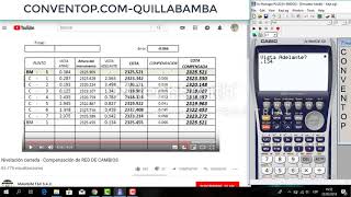 NIVELACIÓN GEOMÉTRICA COMPUESTA COMP ESTACIONES [upl. by Tiebout]