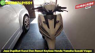 Duplikat Kunci Keyless Motor Honda Vario 125 Terdekat Wa 081297491551 Service Keyless Honda Vario [upl. by Arukas]