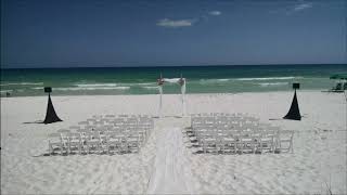 Have a Destination Beach Wedding Ceremony in Destin Florida  Florida Wedding DJs [upl. by Petronia]