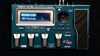 GR55 Guitar Synthesizer Demo part 1 [upl. by Sandor]