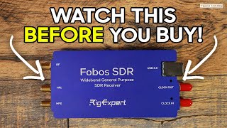 RigExpert Fobos SDR 100KHz To 6GHz SDR Receiver [upl. by Aneehsram]