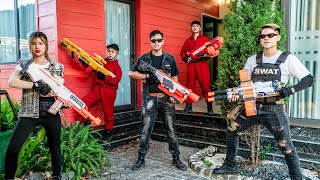 LTT Game Nerf War  Captain Warriors SEAL X Nerf Guns Fight Mr Zero Crazy Revenge for hired squad [upl. by Adirf]