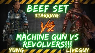 BEEF SET ft Yungmonster vs LiveGuy  MACHINE GUN VS REVOLVERS [upl. by Sanjiv764]