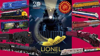 Lionel 2024 Volume 1 Catalog Review [upl. by Dnamron]